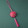 Dragon Boat Festival Auspicious Talisman Pendant with Tassels: Portable Car Hanging Ornament Souvenir