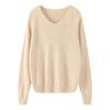 Women's Mink Velvet Loose Knit Pullover Sweater