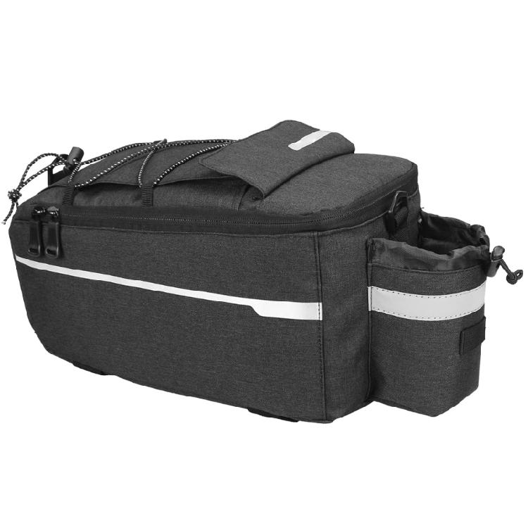 Large Capacity Bike Pannier Bag Waterproof Bicycles Rear Bag Bike Pannier Bag чёрный