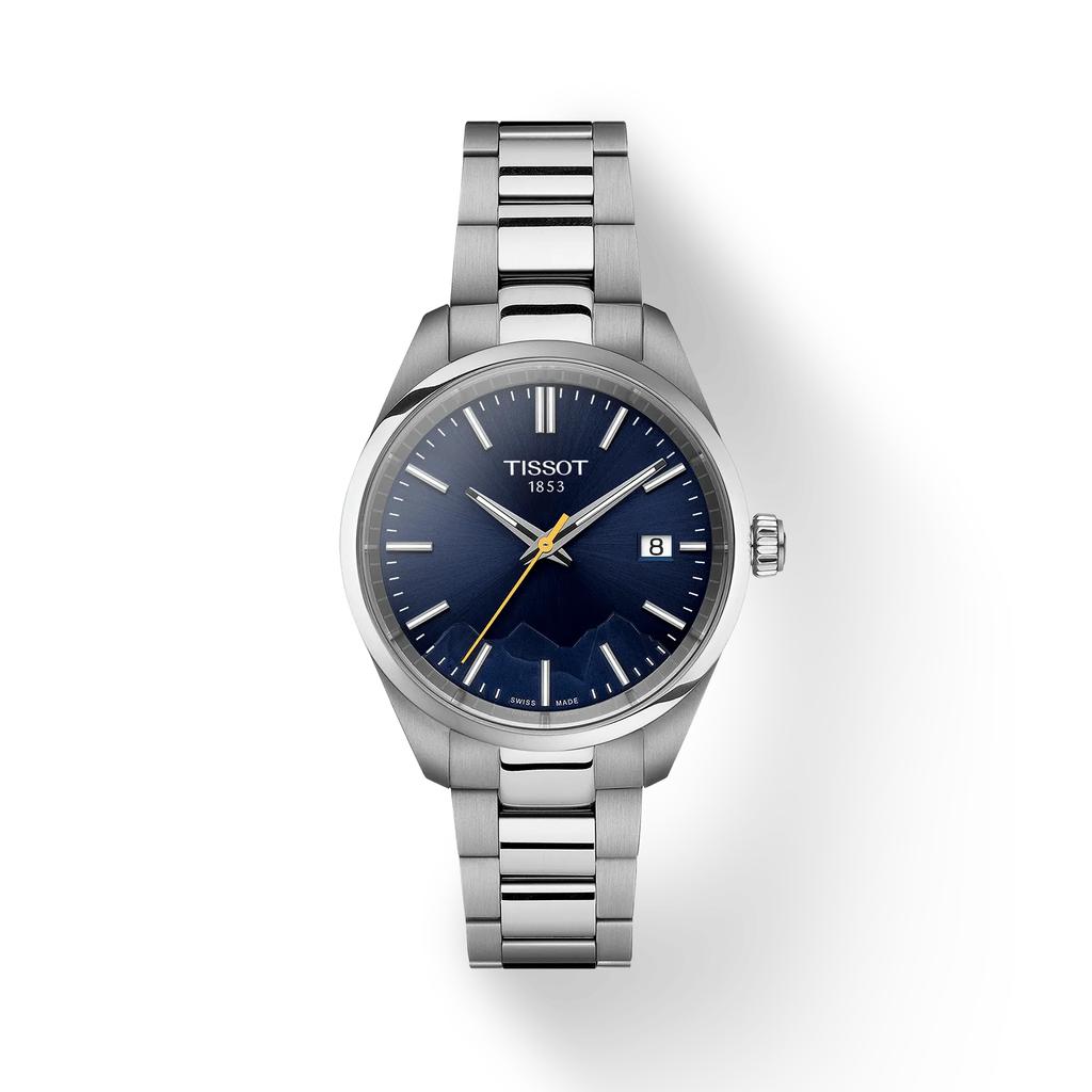 Tissot Stainless Steel Blue Dial Men's Fashion Watch T150.210.11.041.01