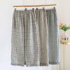 Pyjamahose für Damen Weiche Baumwolle Loungehose Lässige Pyjamahose mit elastischem Bund & Taschen Bequeme atmungsaktive Schlafhose für Damen