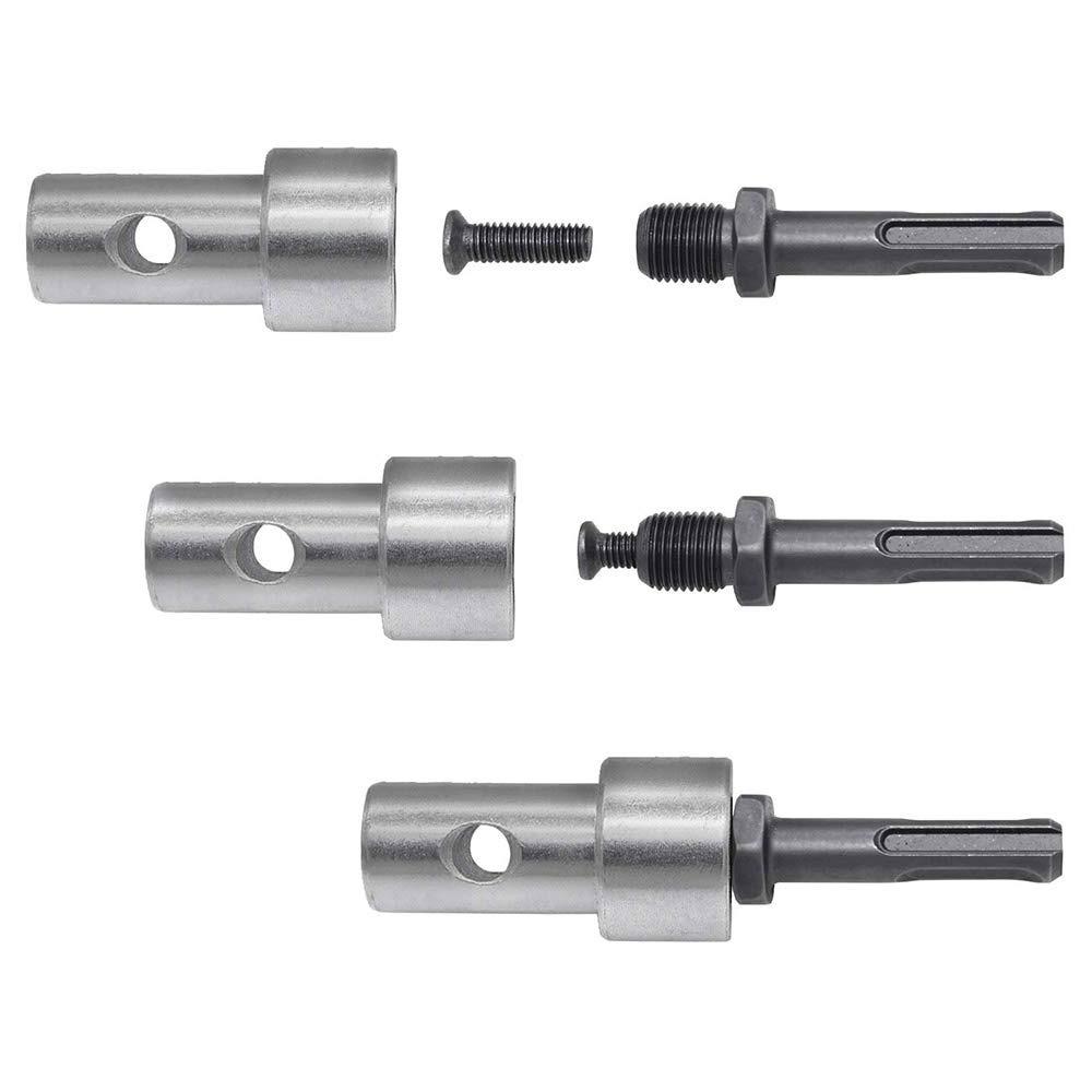 4.1 Inch Ground Auger Drill Adapter Thread Keyless Drill Chuck Adapter Round Shank  Impact Driver