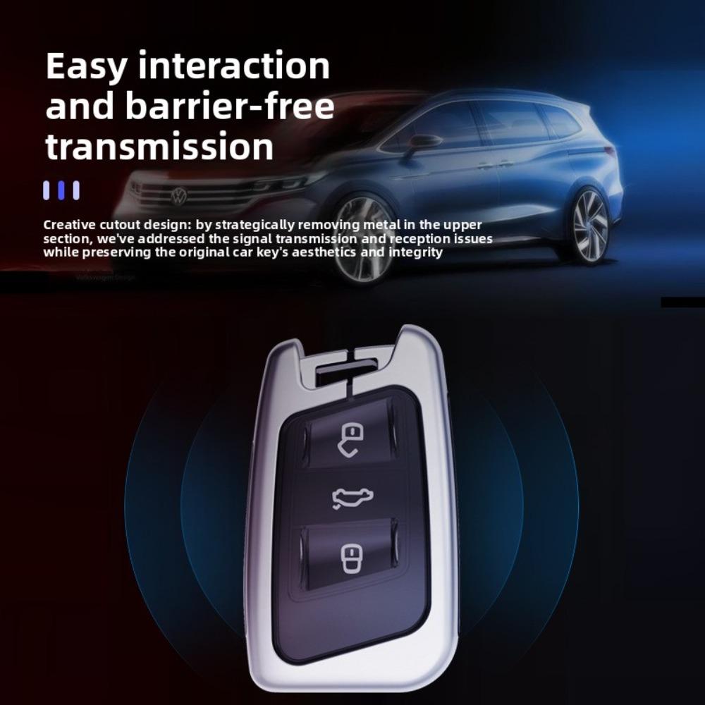 Premium for VW Key Case Full Wrap for Lavida Sagitar Bora Passat Lamando Santana Auto Accessories