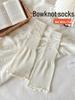 Y2K Summer Thin Women's Knee-High Socks - White, Leg-Shaping JK Style for Spring/Autumn