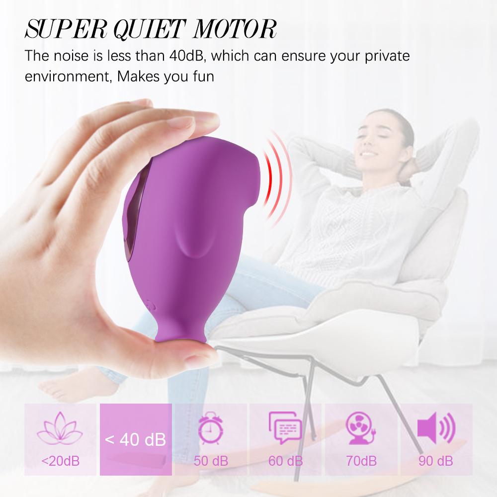 Sucking Vibrator for Women Clitoris Nipple Sucker Tongue Licking Stimulation Massager Masturbator Vibrating Sex Toys For Adult