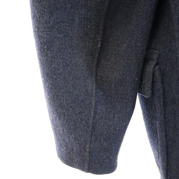 Duffel Coat Blue Hood Women Used