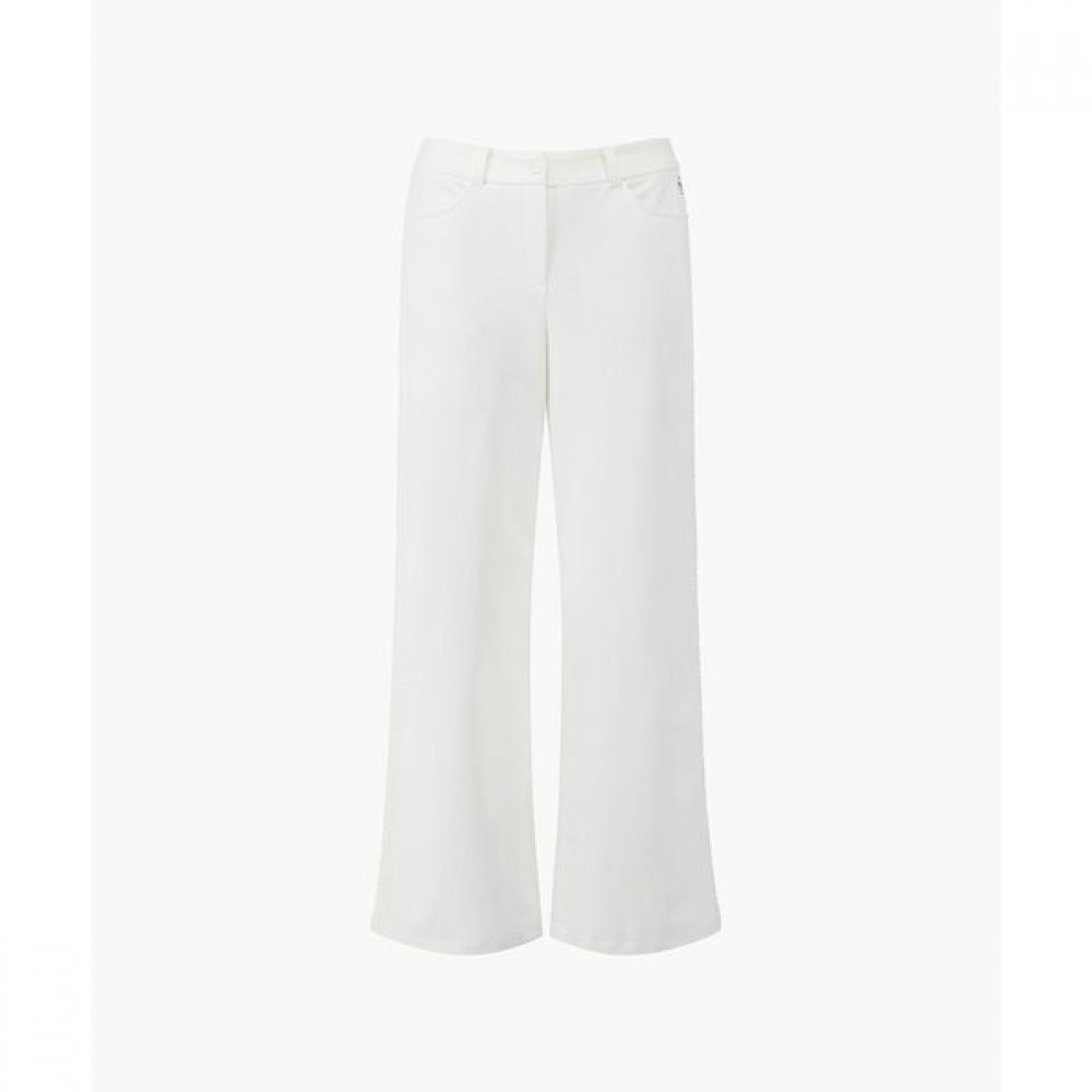 Munsingwear Women Wide Fit Pants Ivory Mr322ppt92
