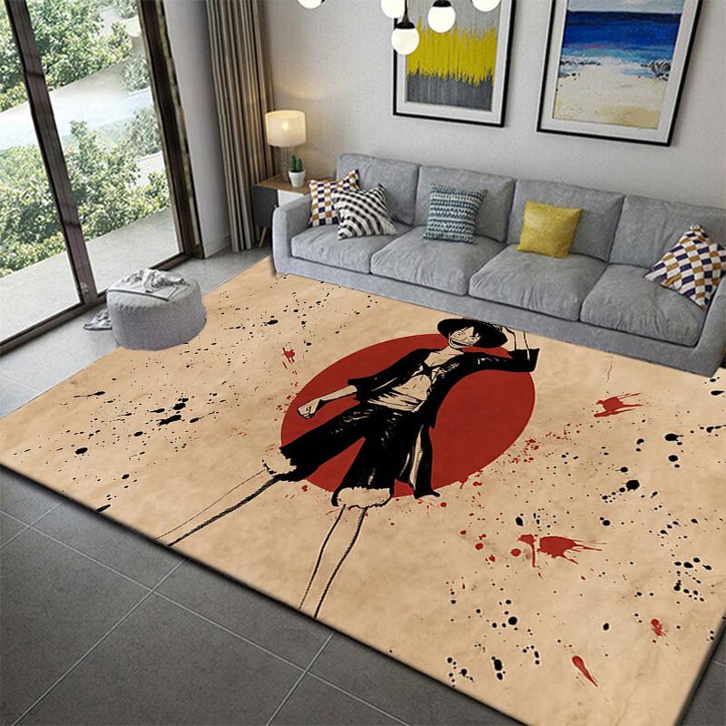 One Piece Fantasy Anime Style Rug Soft Cozy Non-Slip Indoor Area Mat