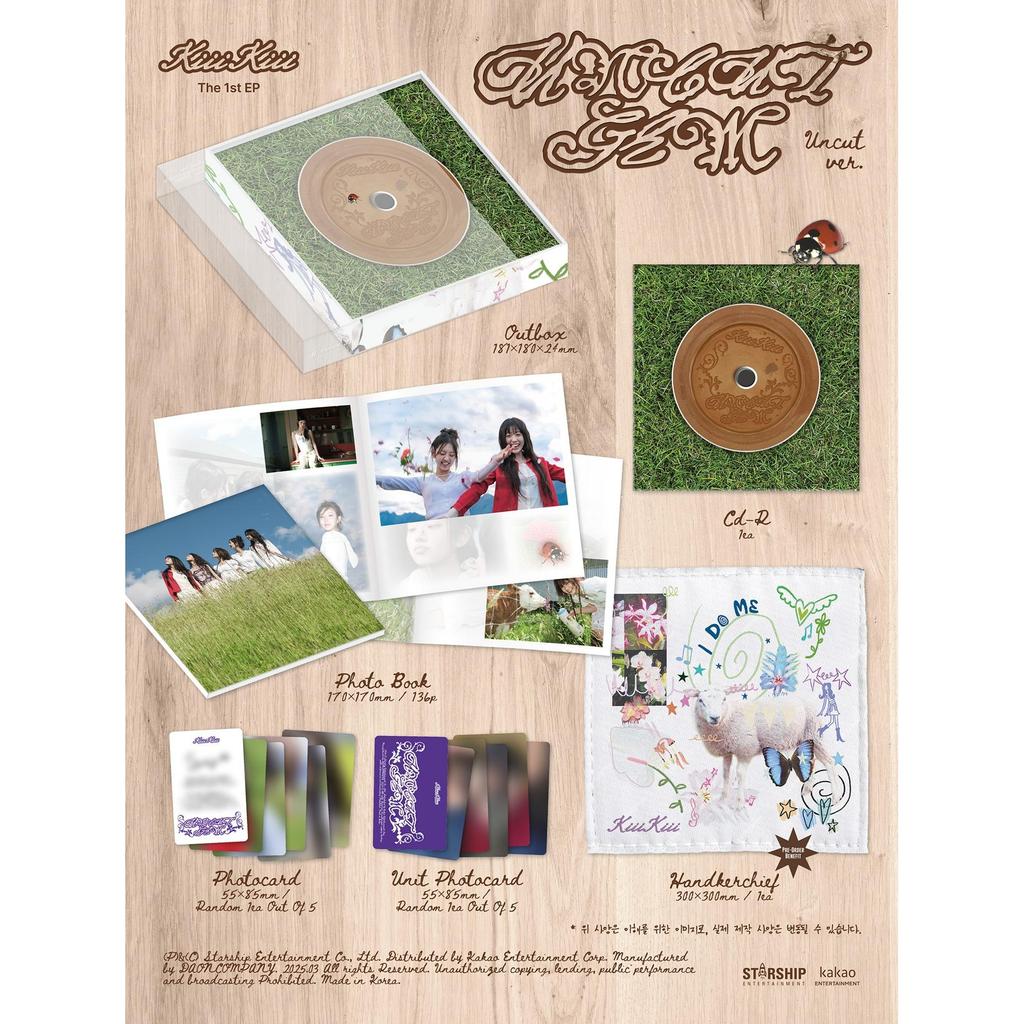 (UNCUT ver.) KiiiKiii [UNCUT GEM] 1st EP ALBUM