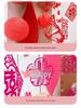Double Happiness Wedding Room Decor Set: Non-Woven Fabric Papercut for Bride and Groom's Bedroom or Hotel.