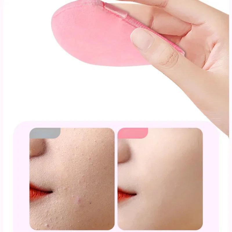 Powder Puff Flours Mini Face Makeup Sponge Triangular-Shaped Loose Powder Cotton Puff Beauty Cosmetics Tools Make Up Accessories