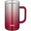 Vacuum Insulated Beer Mug, 0.72L, Sparkling Red (JDK-720C SP-R) - Perfect Father's Day Gift for Men and Women, Birthday Gift