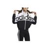 adidas Neo Icons+ Casual Sports Stand Collar Printed Jacket Women Jacket Black H36716