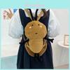 Cute Southern Cockroach Plush Backpack With Splicing Design For Daily Use