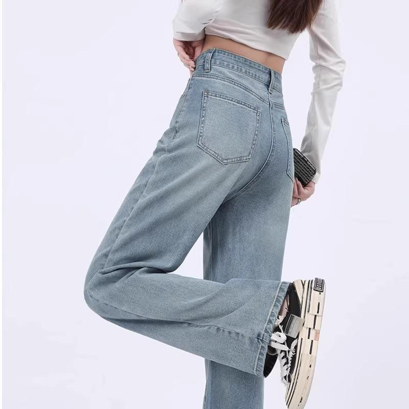 Women s 2026 High Waist Pear Shape Jeans - Spring/Autumn Wide Leg & Narrow Straight Leg Styles 31, 136-145 lbs