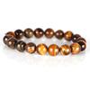 Natural Tiger Eye Stone Lucky Bless Beads Men Woman Jewelry Bracelet Bangle Chic