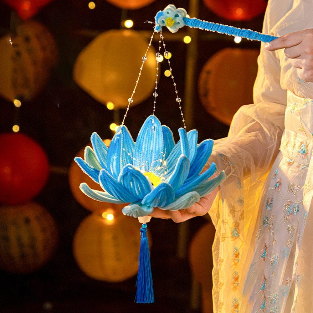 DIY Material Package Lotus Lantern Goldfish/Rabbit Lantern Material Package  Kids Gift