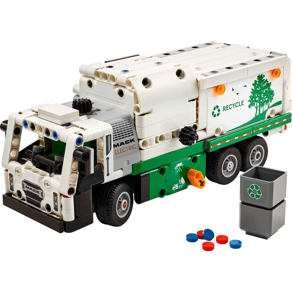 LEGO Technic Mack LR Electric Garbage Truck 42167 Toy for Boys and Girls