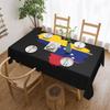 Arepas Pattern Venezuela Custom Rectangular Tablecloth Waterproof Table Cover for Festival Party Decorations Table Cloth
