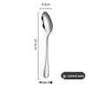 Thick Stainless Steel Dessert Spoon