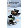 3 In 1 Wireless Magnetic Charger Station With Clock Display