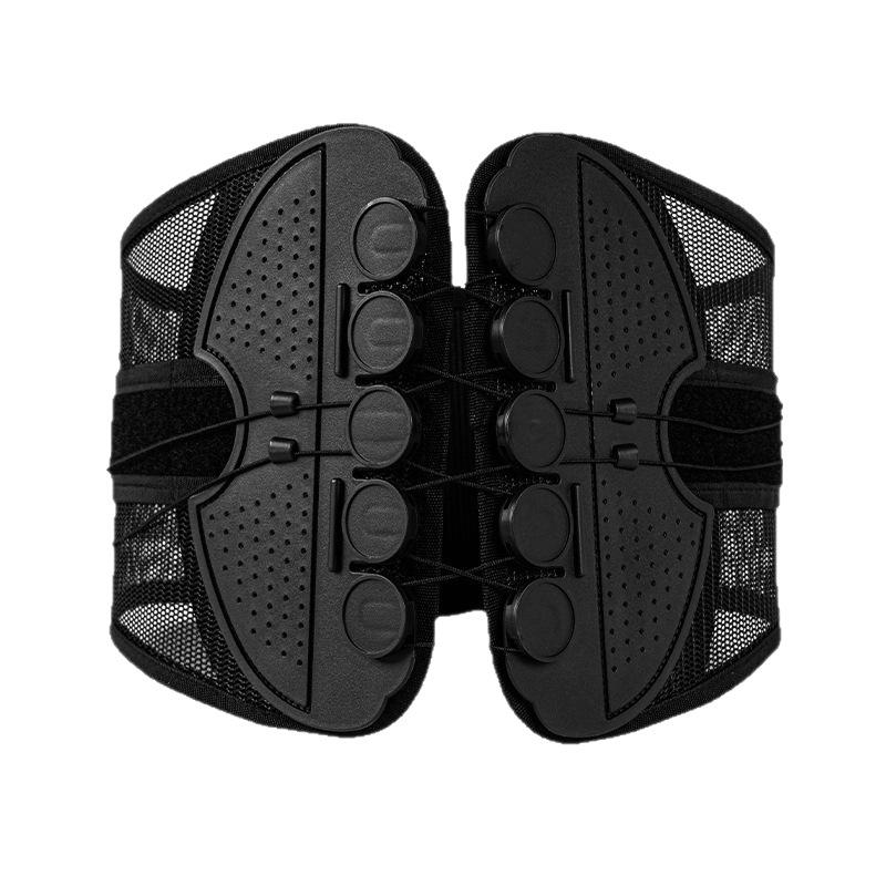 Breathable Lumbar Support Belt with Double Pull Rope for Herniated Discs