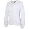 Adidas Crew Emby Bos Letter Comfortable Soft Pullover Round Neck Sweatshirt Women Sweatshirt White DT2357