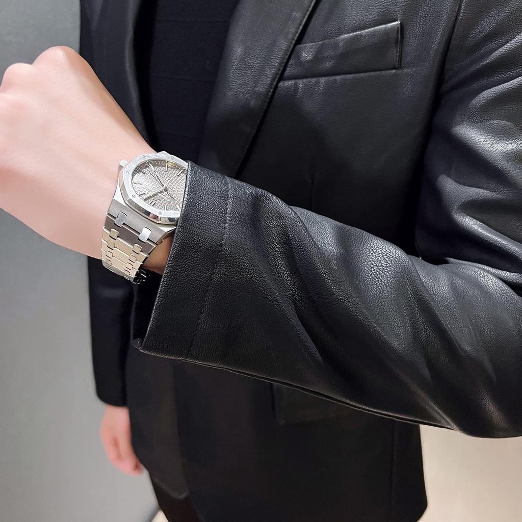 Leather Casual Outdoor Coat Solid for School [FSD.WG] Men's Jacket, Jacket, Leather, Color, Windproof, Fall/Winter, Commuting,