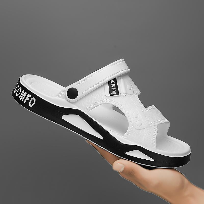 Pánské EVA sandály Letní obuv Dvouúčelové ležérní pantofle Lehké Odolné proti opotřebení B plážové boty Ležérní Trendy sandály pro muže