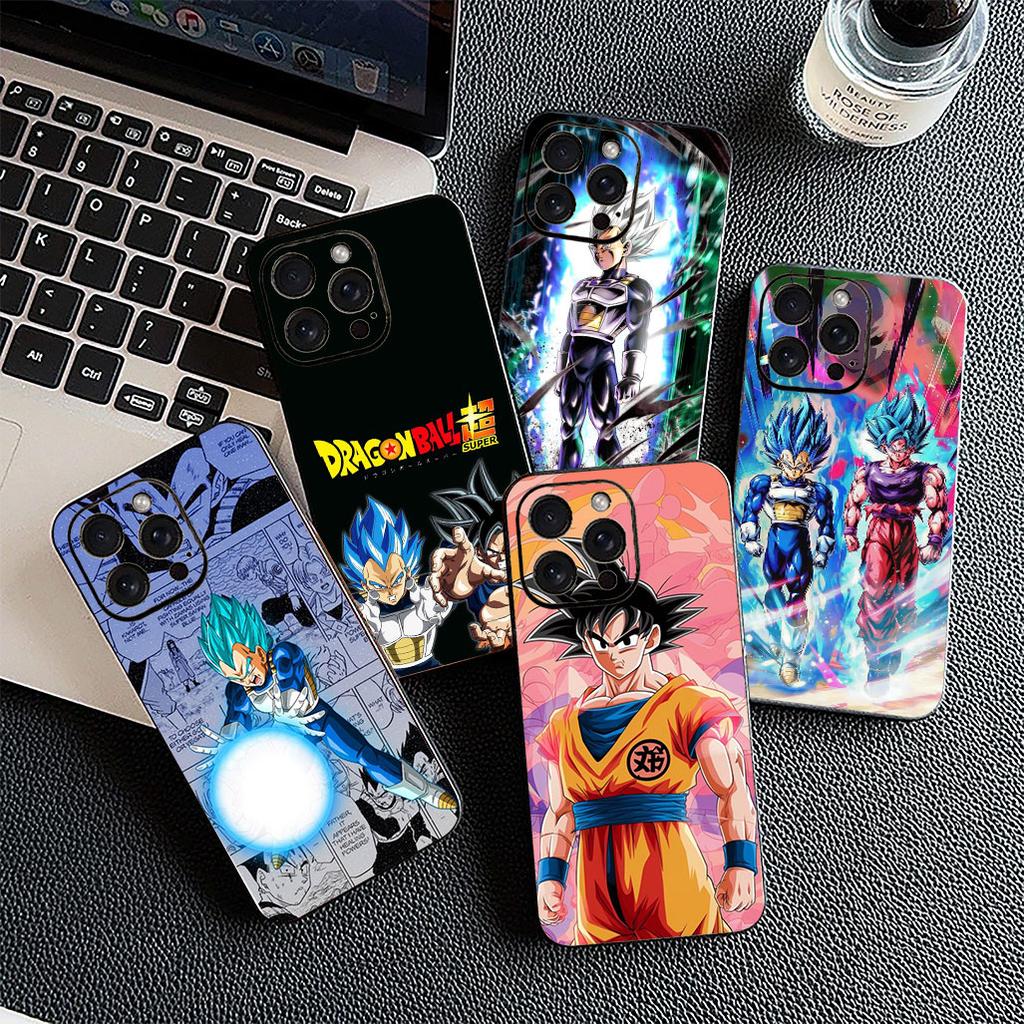 Cover for Samsung Galaxy S20 S22 S21 FE Ultra Plus A07 A17 A15 A16 A25 A57 A37 Phone Case Dragons Gokus Balls Vegeta Super