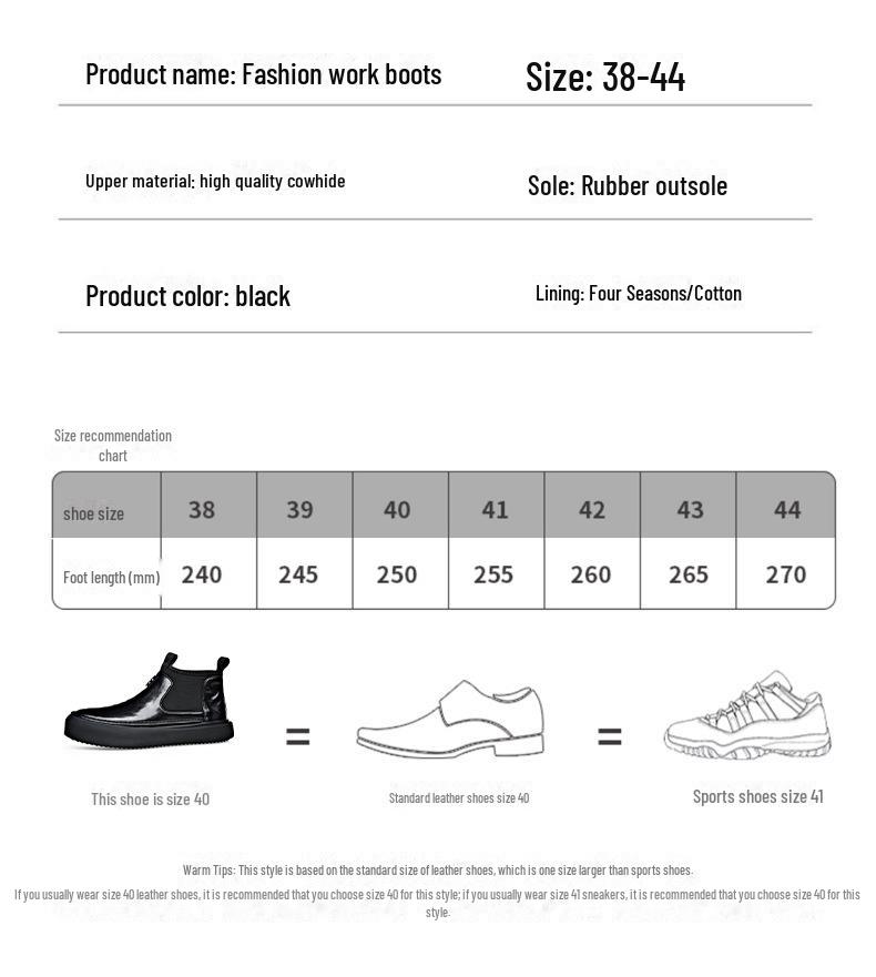 Herr Chelsea Boots i Äkta Läder med Sammet - Mjuk Sula, Korta, Bekväma Martin Boots