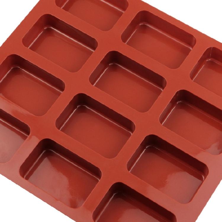 Cake Pan Molds for Baking Biscuit Chocolate Mold Silicone Soap Bar Mold Craft