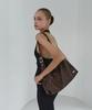 Gocce Dave Eyelet Hobo Bag_Dark Brown Gn301K