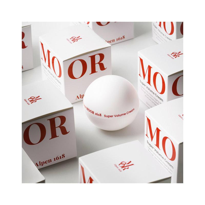 Alpenmoor 1618 Super Volume Cream Borphyrin Neck Cream Neck, Forehead, Eye Area, and Glabella Wrinkles Retinol