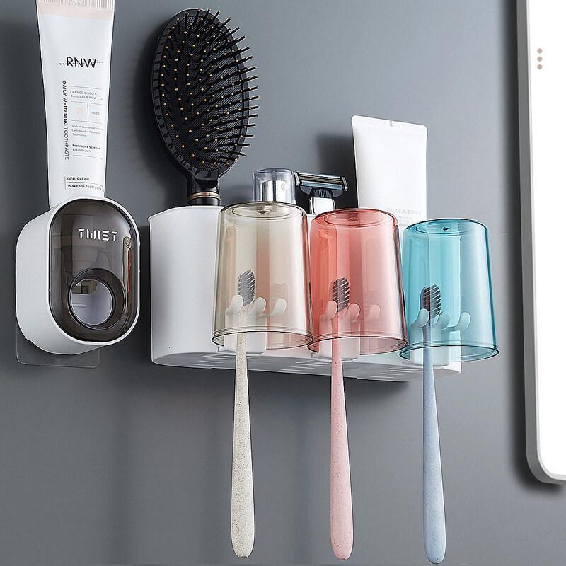 

LIEI Punch-Free Toothbrush Holder