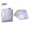 Student Exam Filing Organizer 11 Hole Expandable Binder Folders for 2/3/4 Ring Document Pouch, Plastic Envelopes Snap-on Pouch Pocket with Snap Button