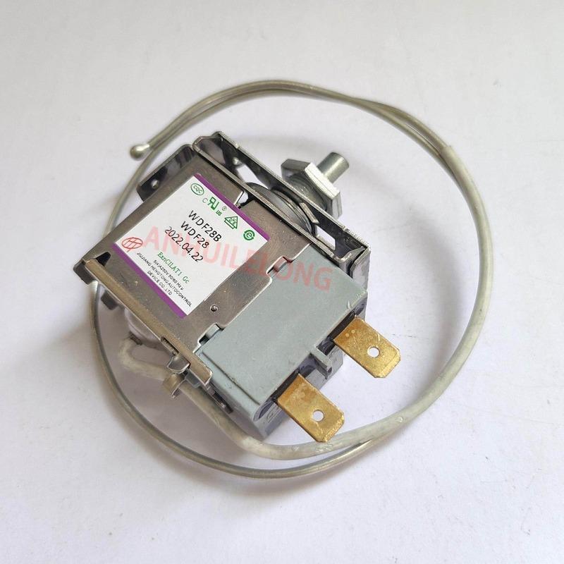 New WDF28B 2Pin AC250V 50/60Hz For Refrigerator Mechanical Thermostat Switch Universal Fridge Spare Parts