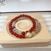 Natural Crystal Bracelet, Agate Bracelet. Fashion Women Daily Jewelry Lucky Gift