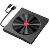 Universal External Optical Drive & 5-in-1 Card Reader with CD/DVD Burner Functionality