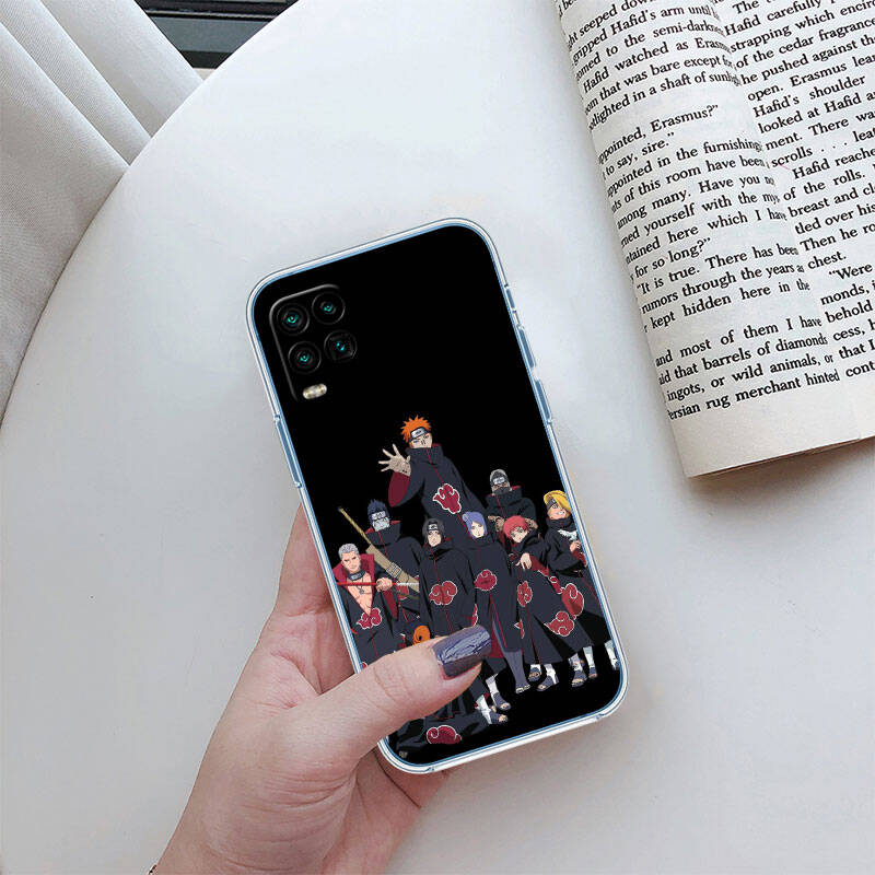 MH96 Naruto Akatsuki Case for Motorola E7 G6 G7 G8 G9 Plus Power Play G10 G20 G04 E30 E40 E22 E20 E13 E15 G22 G23 G05 G75 G35 G55
