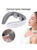 White neck massage multifunctional neck relaxation massager portable neck care tool