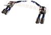 Titanium Remote Control Muffler Exhaust for Porsche Panamera 971/2.9T