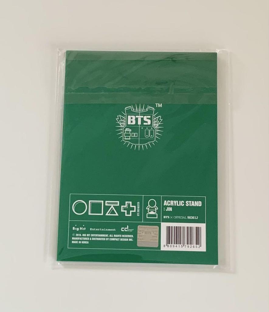[USED] BTS 3rd MUSTER Official Acrylic Stand Seokjin JIN