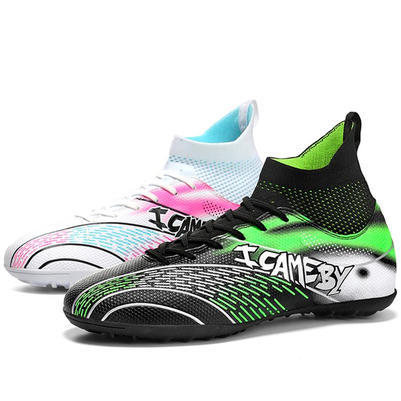 

Мужские/женские футбольные бутсы 31-48, резиновые, с мягкой подошвой, короткие, кожаные футбольные бутсы с пятиместным чехлом на пять человек 45