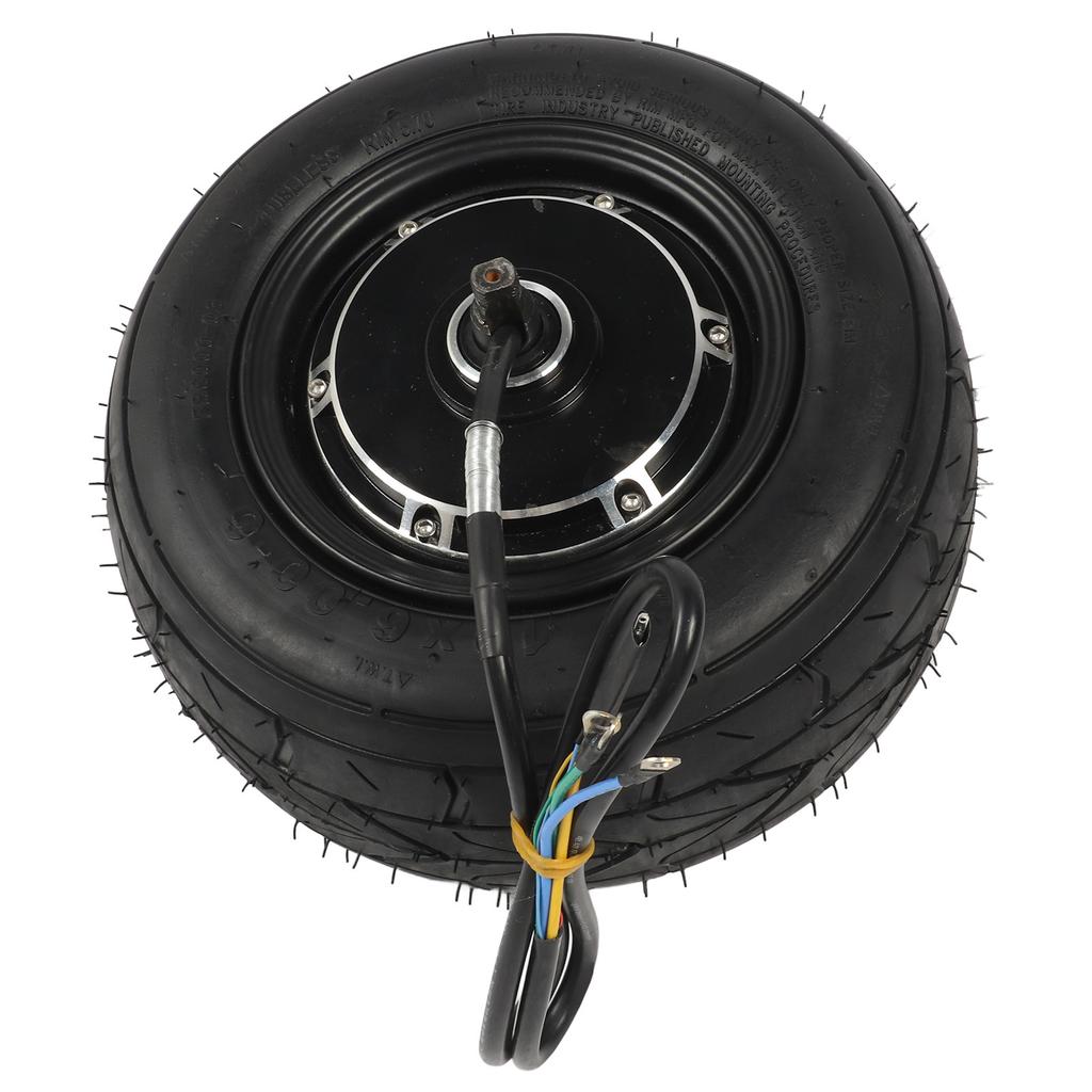 10palcový 48V‑72V 2000‑3000W Bezdušový Motor v Náboji s Vakuovou Pneumatikou Duální Hall Bezuhlíkový DC Motor s Kotoučovou Brzdou pro Elektrickou Motorku Skútr