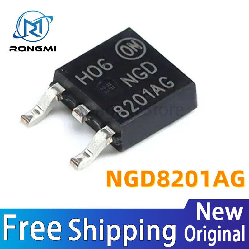 50PCS/lot NGD8201AG NGD8201 8201AG TO252 automotive ignition coil transistor For BMW Hyundai ME7 ME17 Big TurTLEcar