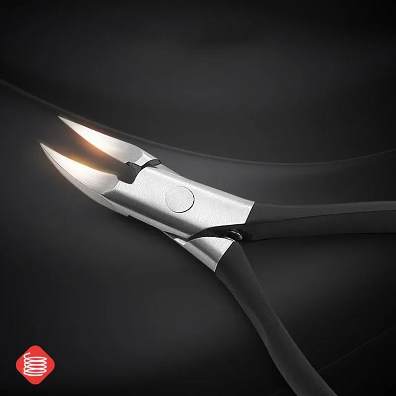 Nail Cutter Ingrown Nail Clippers - Stainless Steel Cuticle Scissors Nipper Pedicure Toenail Clipper