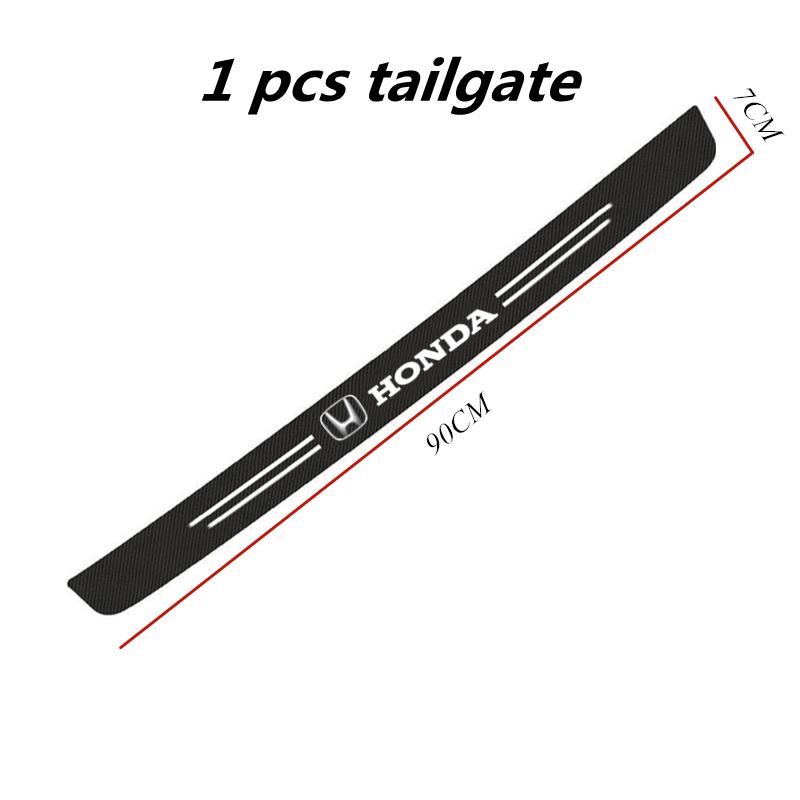 

Carbon Fiber Car Door Threshold Sticker Auto Trunk Protective Strip For Honda Fit Civic Accord 7 8 9 10 Pilot City Jazz CRV HRV