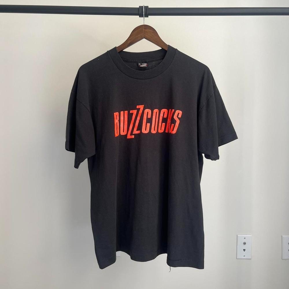 Black COlor Buzzcocks Band Classic Logo Shirt Unisex Concert S5XL TR649 Unisex T-Shirt XXL