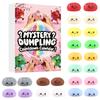 Fidget Squishy Toys Mystery Dumpling Countdown Calendar Blind Box Stress Relief Toys for Kids Adults